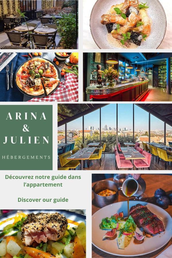 Arina & Julien La Defense-Paris Lägenhet Suresnes Exteriör bild